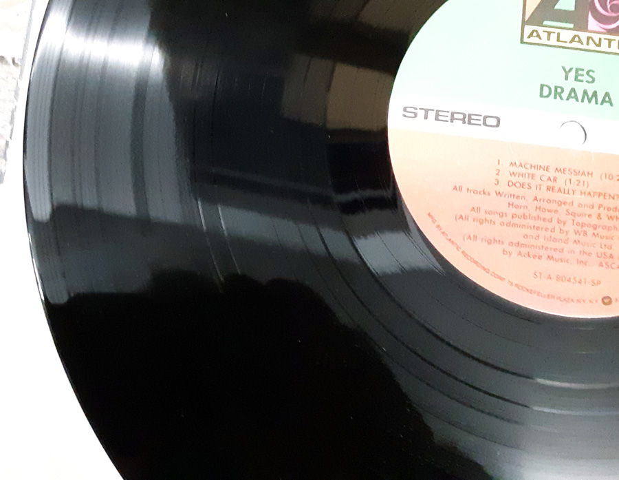 Yes – Drama NM- 1980 ORIGINAL VINYL LP Atlantic Records... 7