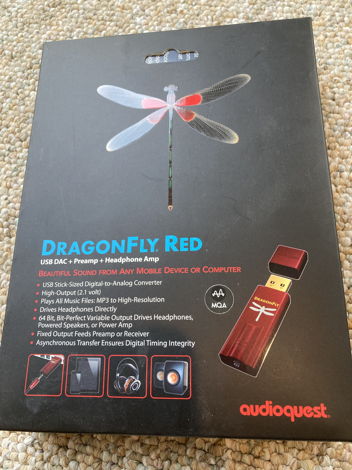 AudioQuest Dragonfly Red - MQA Enabled