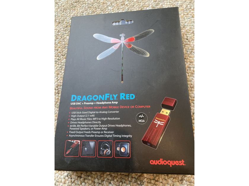 AudioQuest Dragonfly Red - MQA Enabled