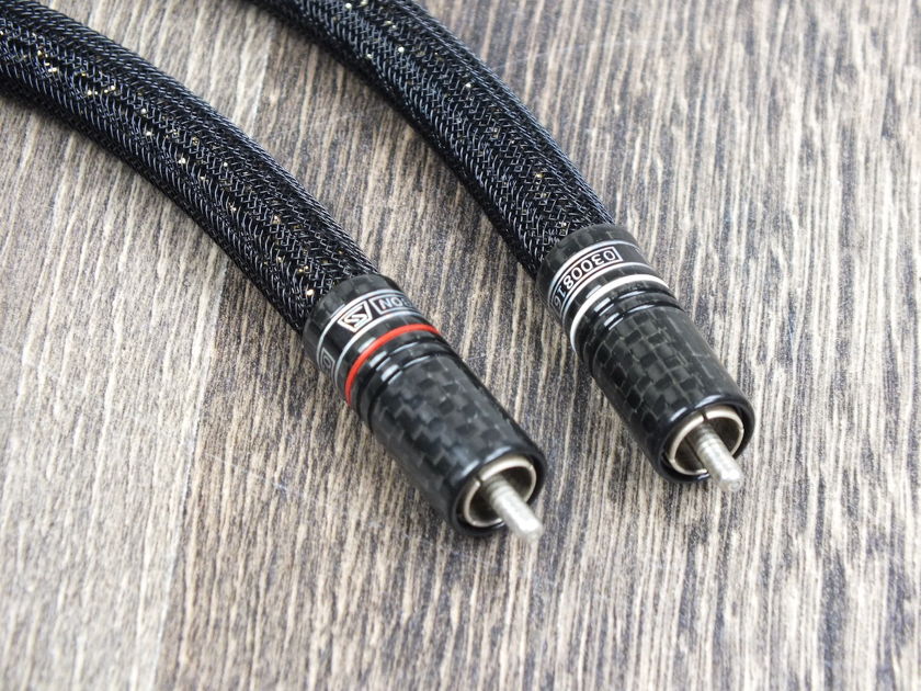 Stealth Audio Cables Metacarbon interconnects RCA 1,0 metre