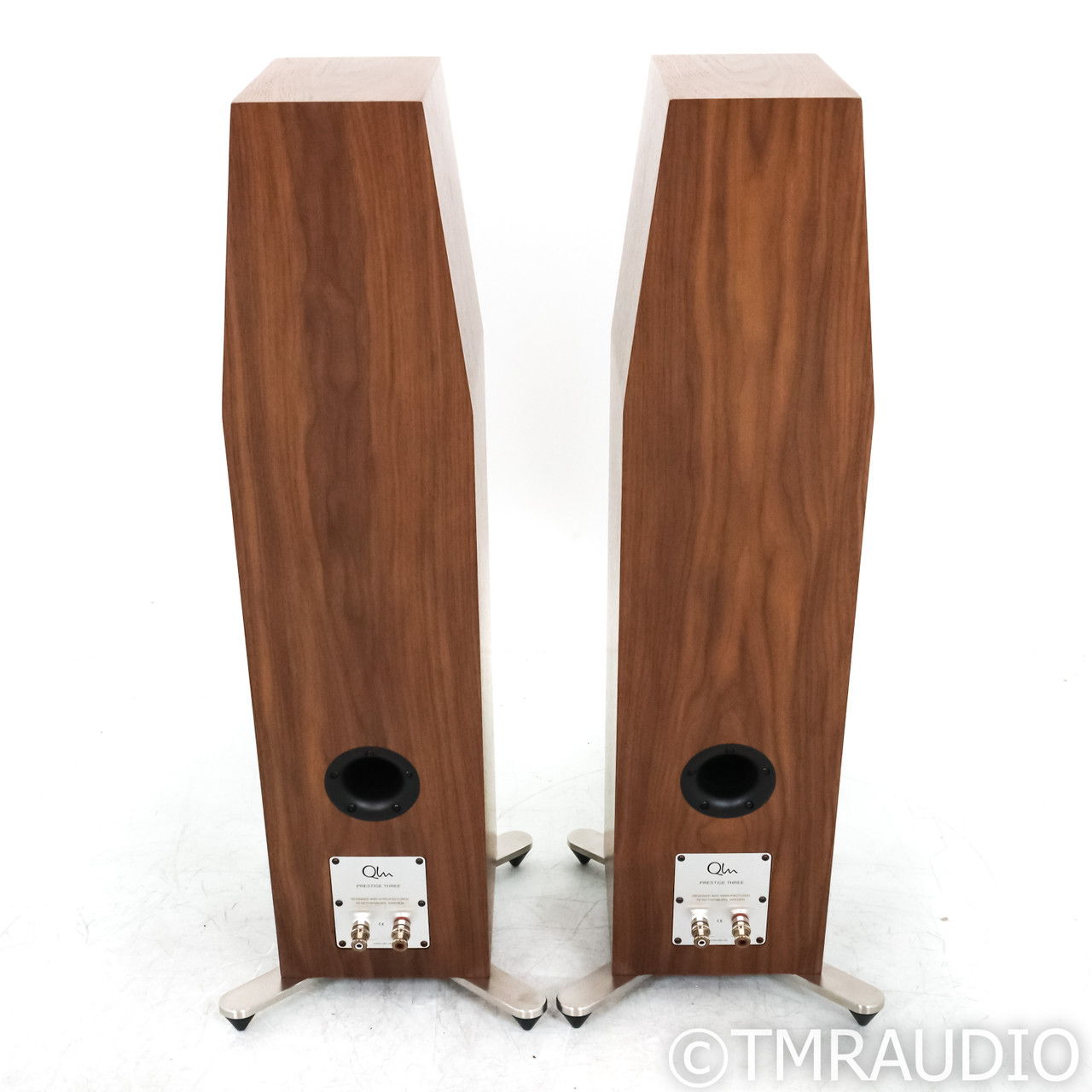 Qln Prestige Three Floorstanding Speakers; Walnut Pair ... 6