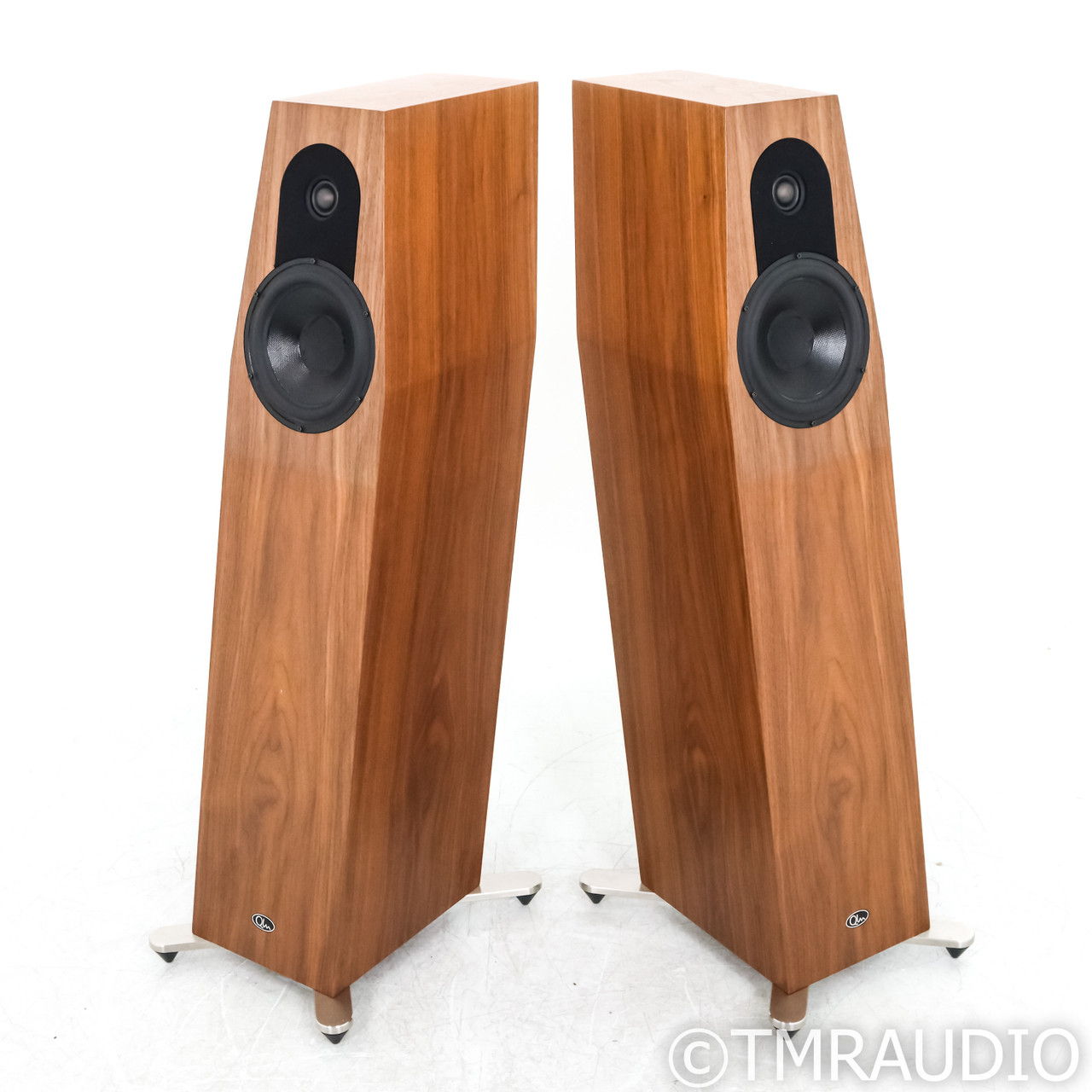 Qln Prestige Three Floorstanding Speakers; Walnut Pair ... 4