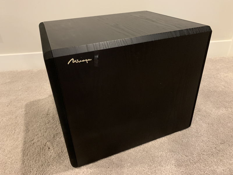 Mirage bps 150 sales subwoofer