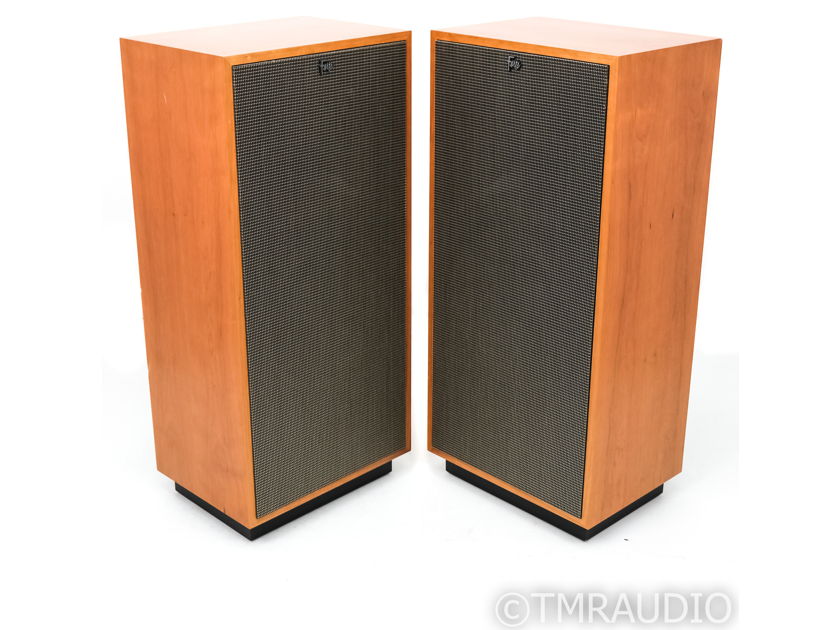 Klipsch Heritage Forte IV Floorstanding Speakers; Natural Cherry Pair (43594)