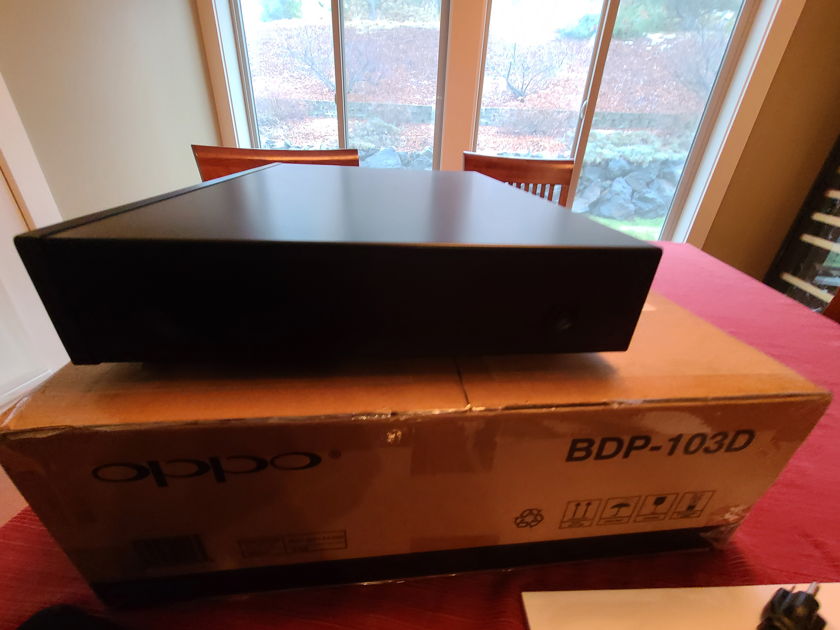 OPPO BDP-103D - Darbee- complete, mint condition - price reduced!