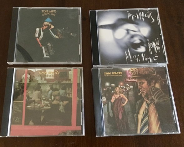 Tom Waits Collection:  Five of his best CDs
