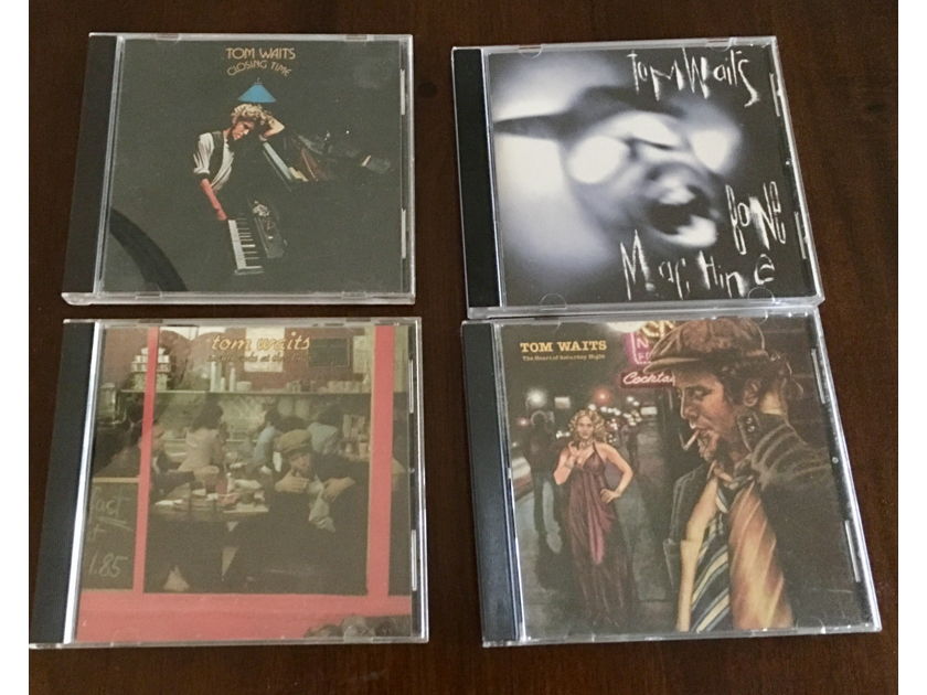 Tom Waits Collection:  Five of his best CDs