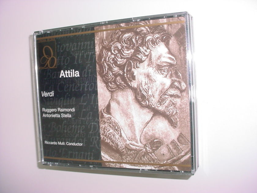 Attila Verdi DOUBLE CD Set Ruggero Raimondi Antonietta Stella