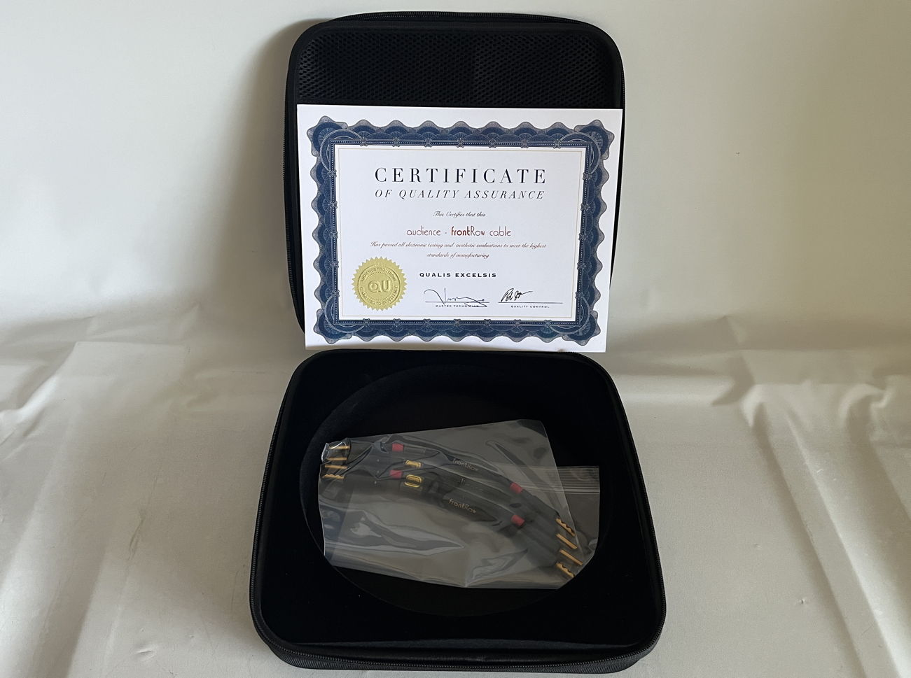 Audience Front Row JUMPER SPEAKER CABLES, 5 INCHES, BAN...