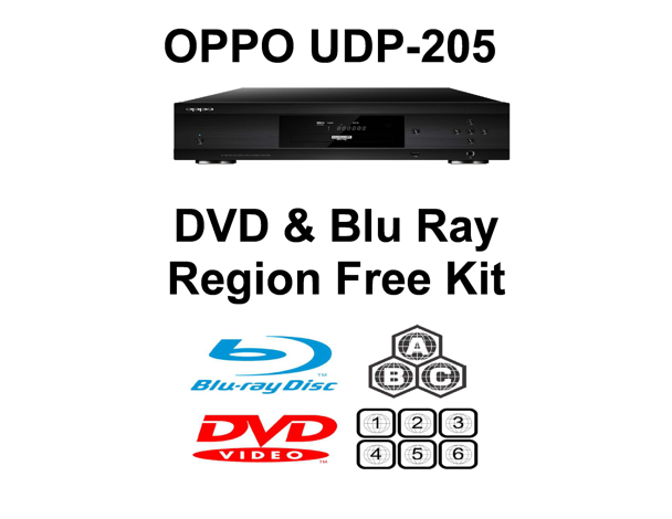 Oppo UDP and BDP Models DVD and Blu Ray Region Free Unl...