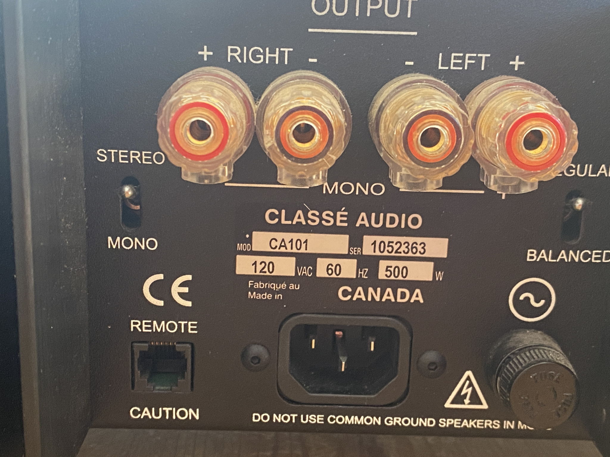 Classe Audio CA-101 2