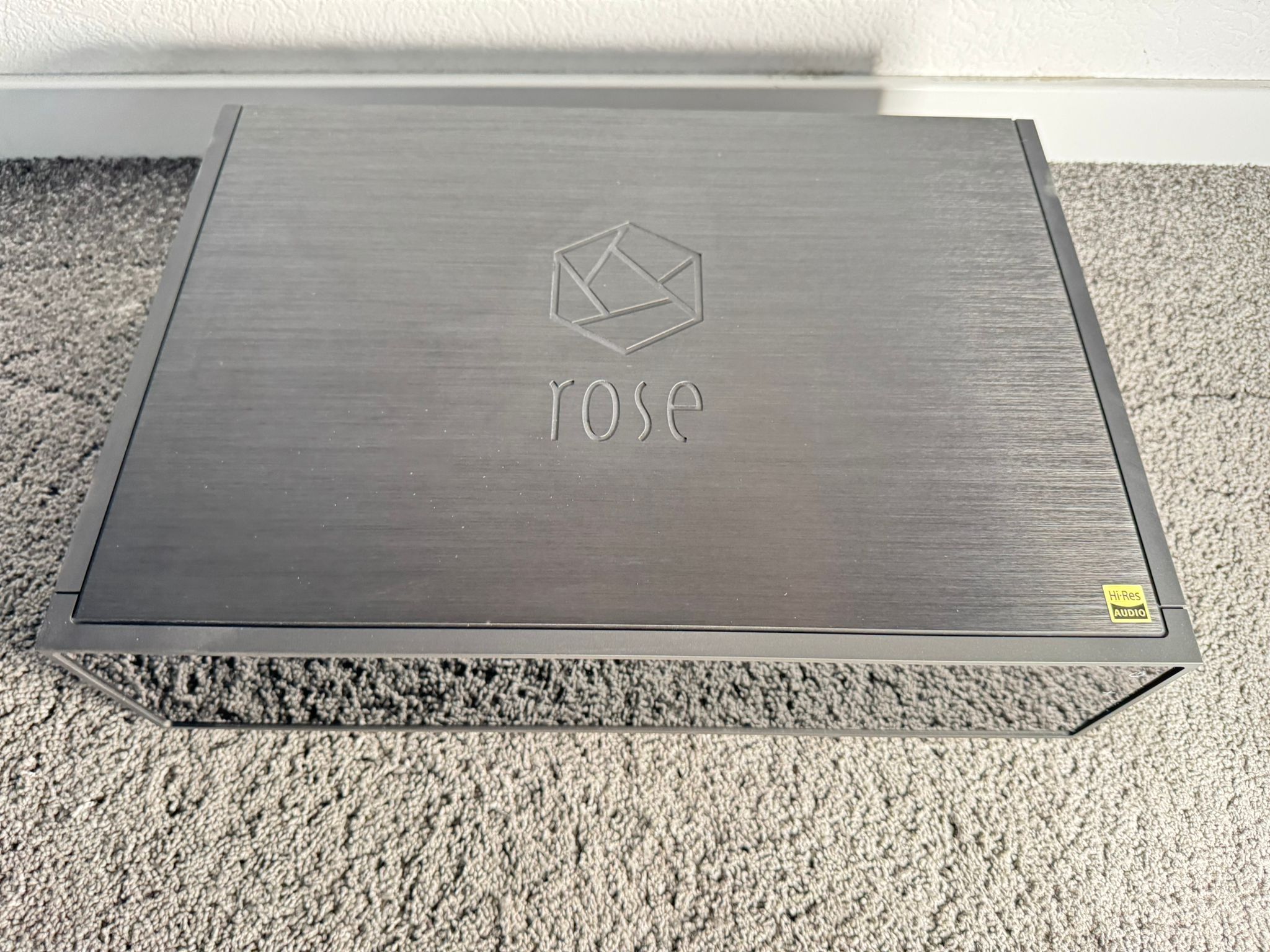 Rose HiFi RS150B streamer in black 5