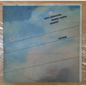 Pete Christlieb / Warne Marsh - Apogee NM- VINYL LP  Wa...