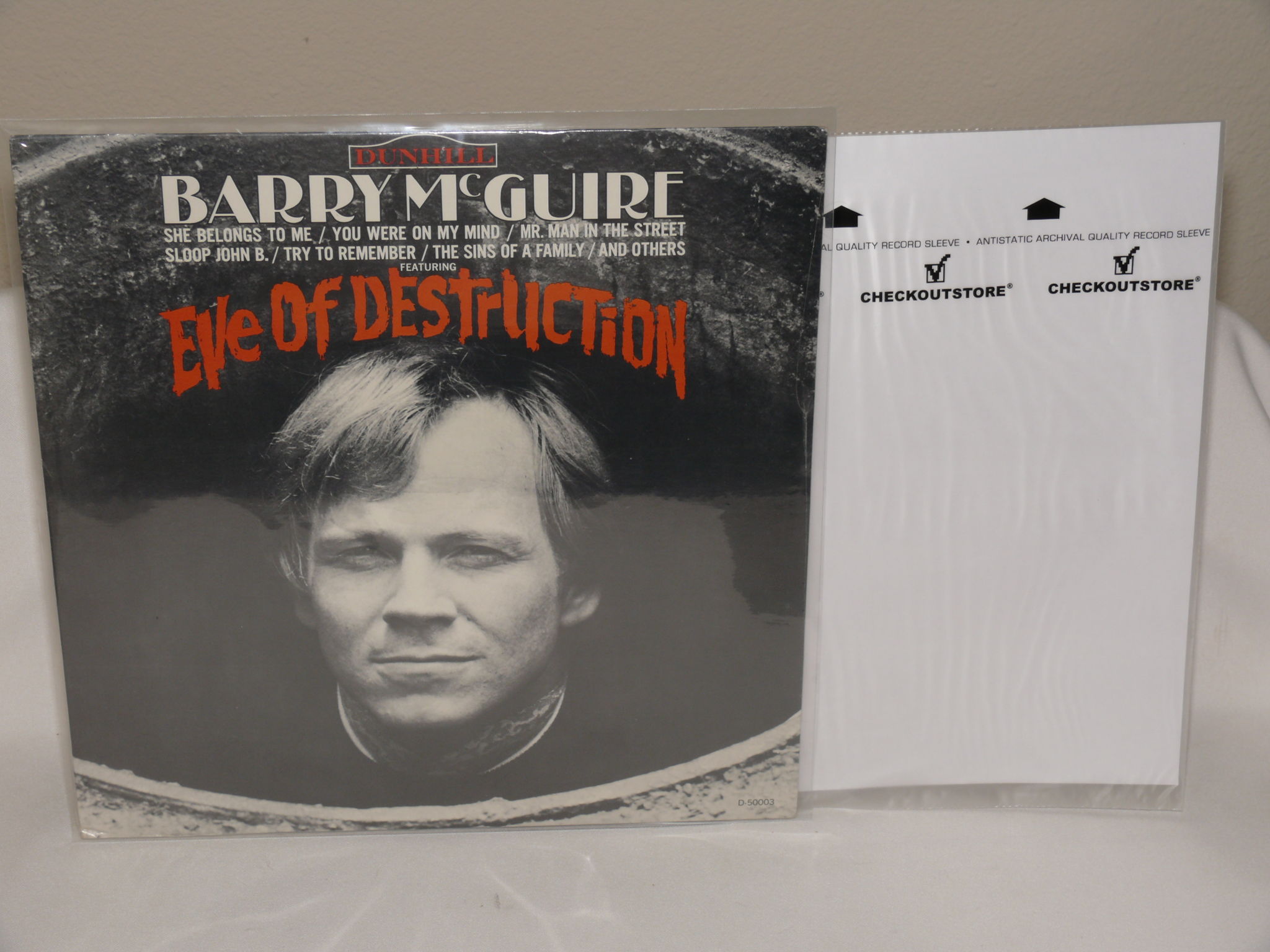 BARRY MCGUIRE ~ EVE OF DESTRUCTION ~ 1965 MONO LP ~ STI... 9
