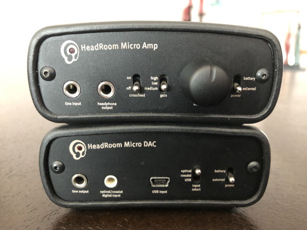 HeadRoom Micro Amp & DAC Stack