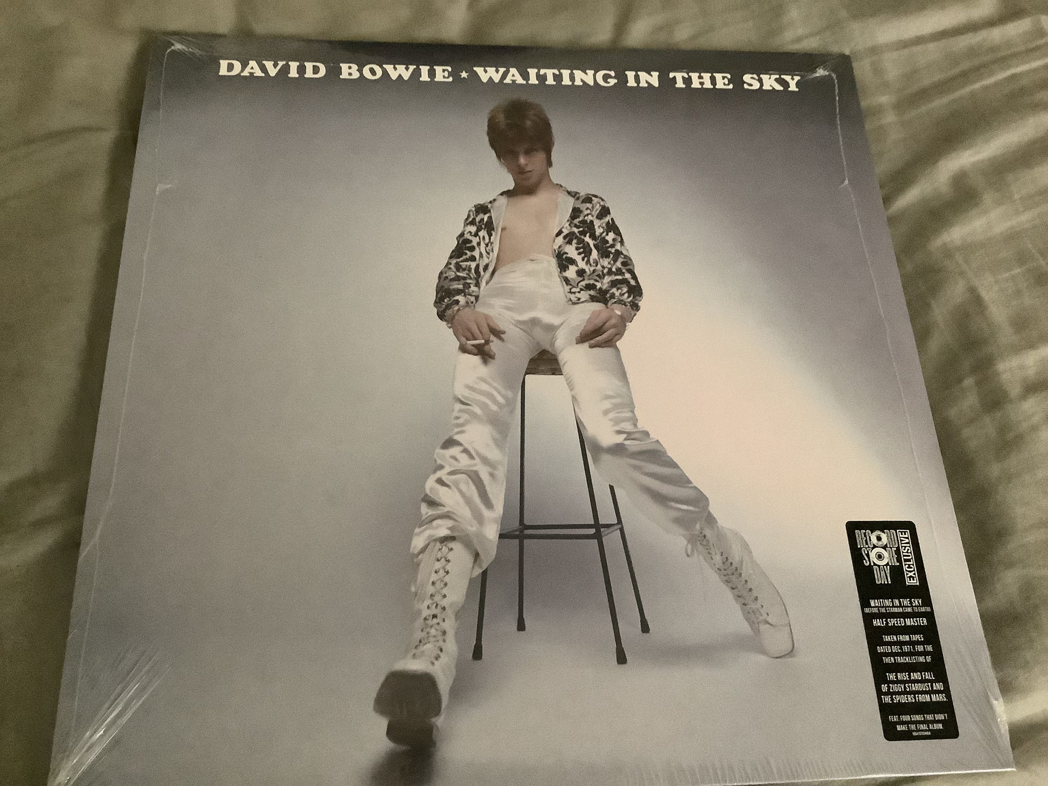 David Bowie Parlophone Germany Sealed LP Waiting In The...