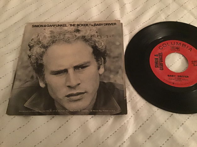 Simon & Garfunkel  The Boxer/Baby Driver 45 With Pictur...