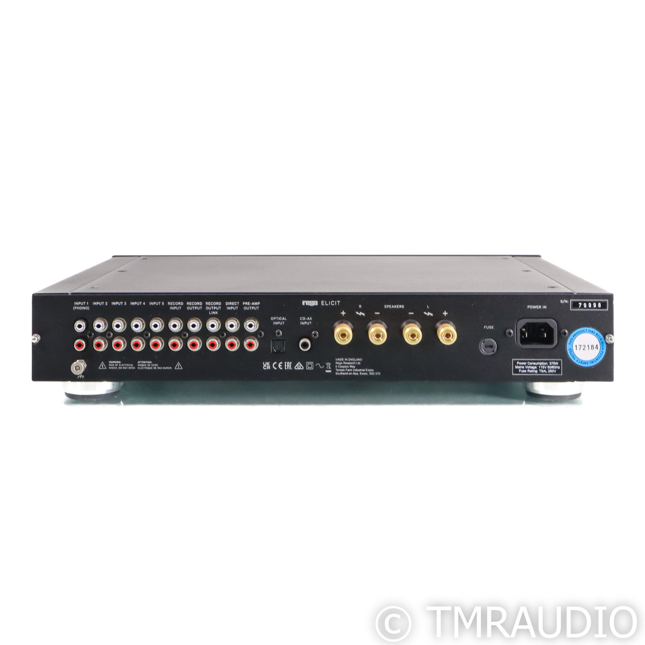 Rega Elicit MK5 Stereo Integrated Amplifier; MM Phono (... 5