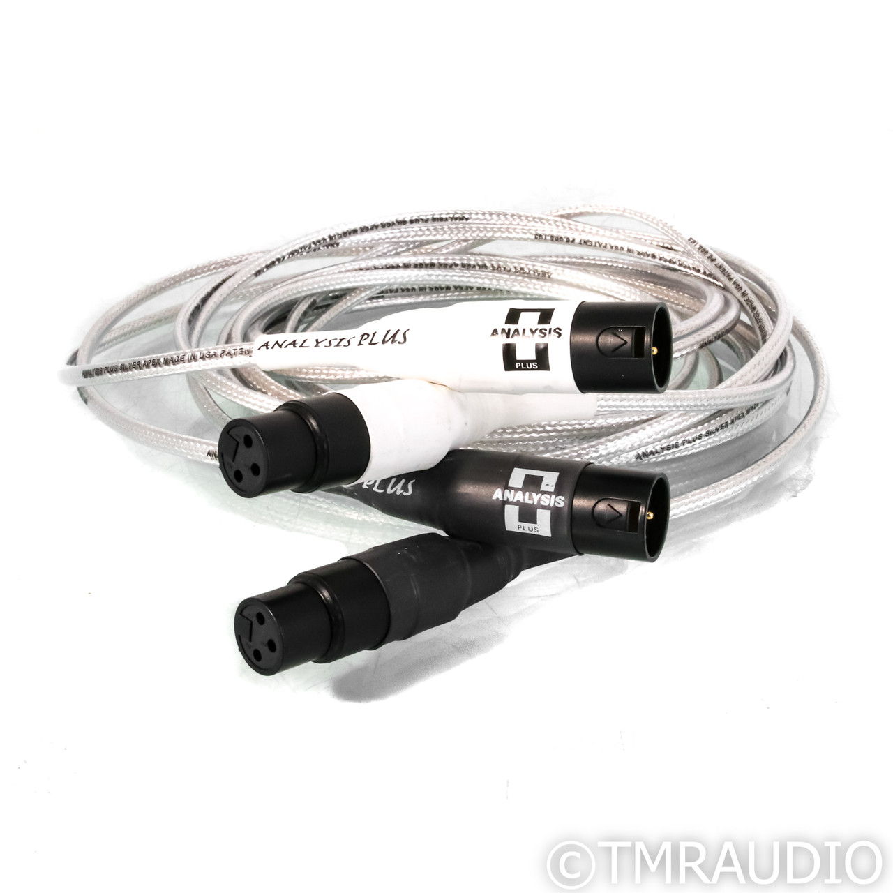 Analysis Plus Silver Apex XLR Cables; 3m Pair Balanc (7...