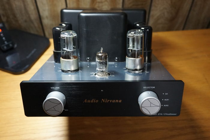 Audio Nirvana 6V6 Ultralinear Integrated Tube Amplifier...