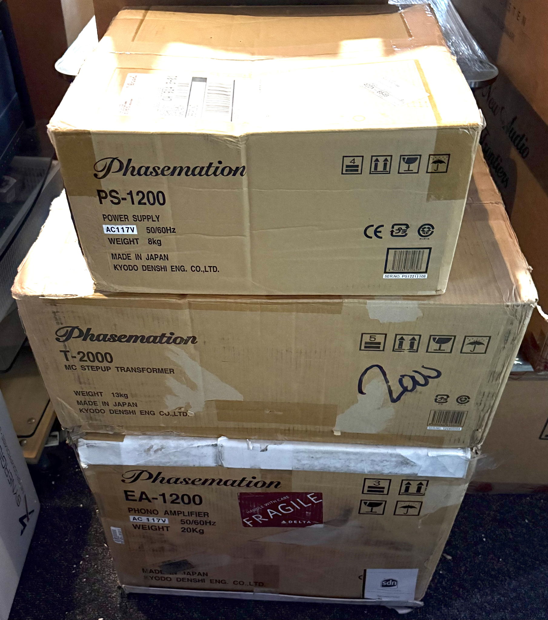 Phasemation, Cost no Object Phono Pre EA-1200, PS-1200 ... 16