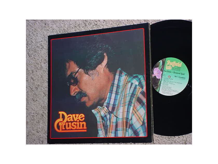 Sheffield Lab direct to the master disc - Dave Grusin lp record  Audiophile 1976
