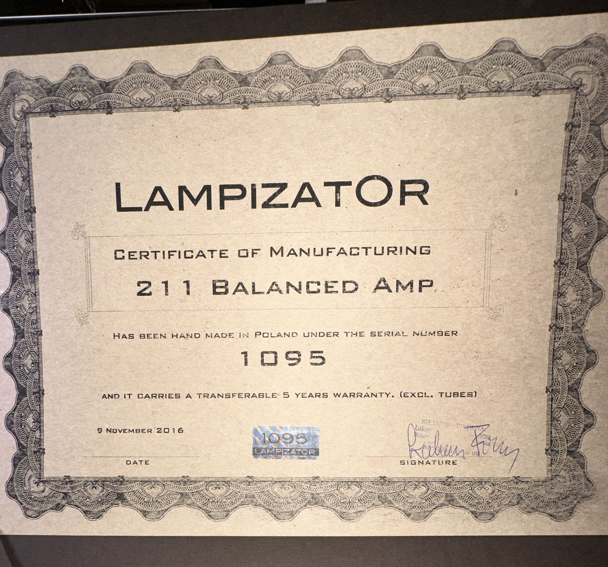 Lampizator 211 True Balanced mono-block 6