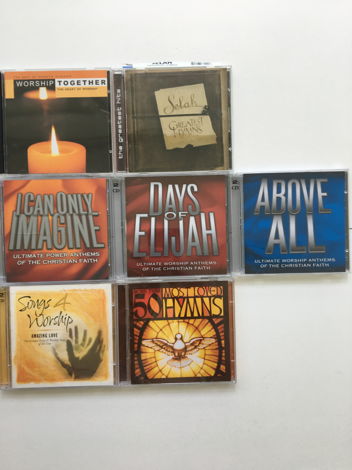 Religious Faith worship hymns  Cd lot of 7 cds 6 are do...