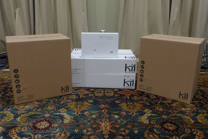 Kii Audio Kii Three with Stands and remote - SEALED