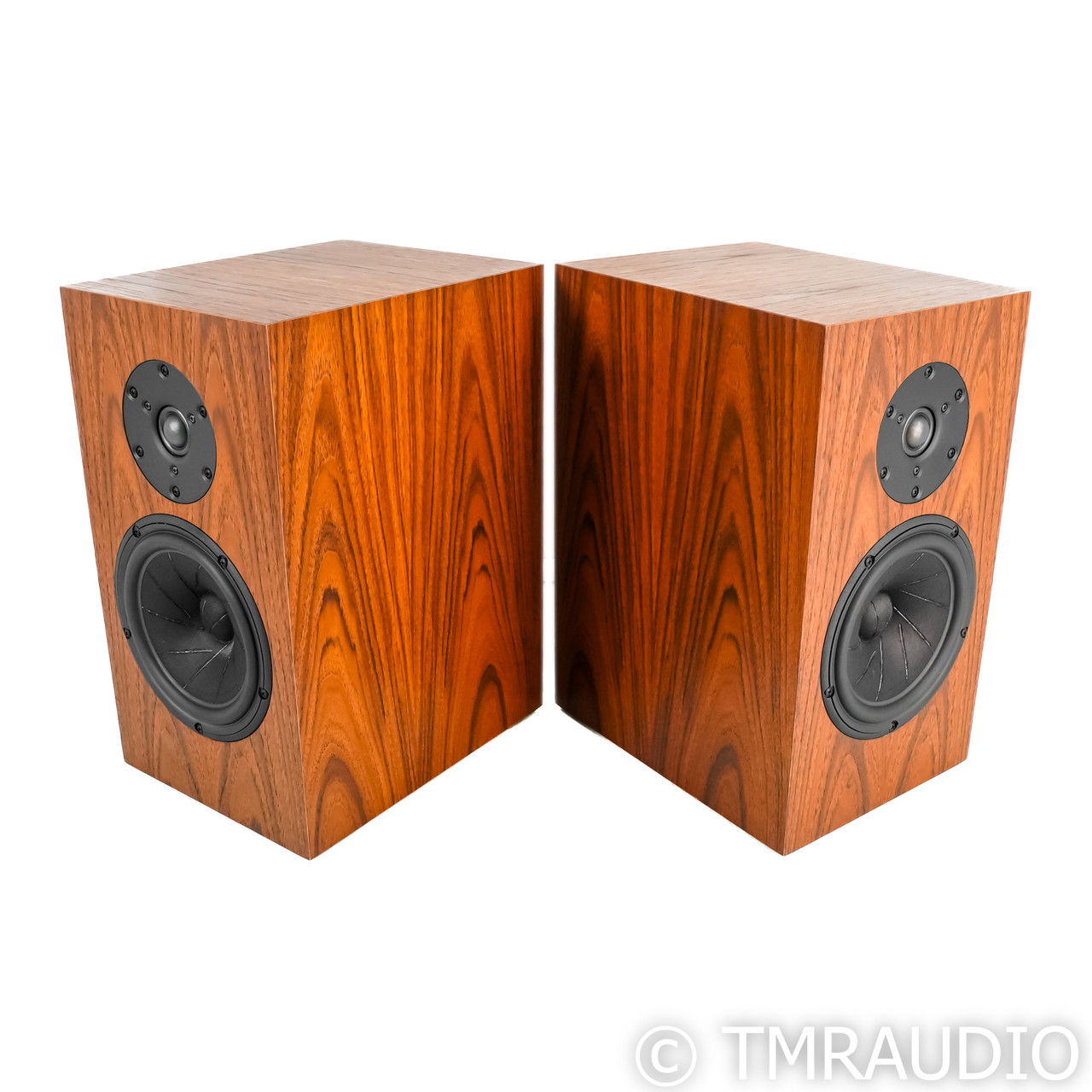 Fritz REV 7 SE Bookshelf Speakers; Flat Cut Teak Pair (... 3