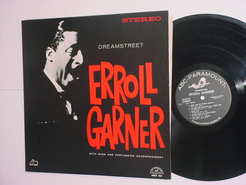 JAZZ Erroll Garner Dreamstreet lp record ABC Paramount ABCS-365
