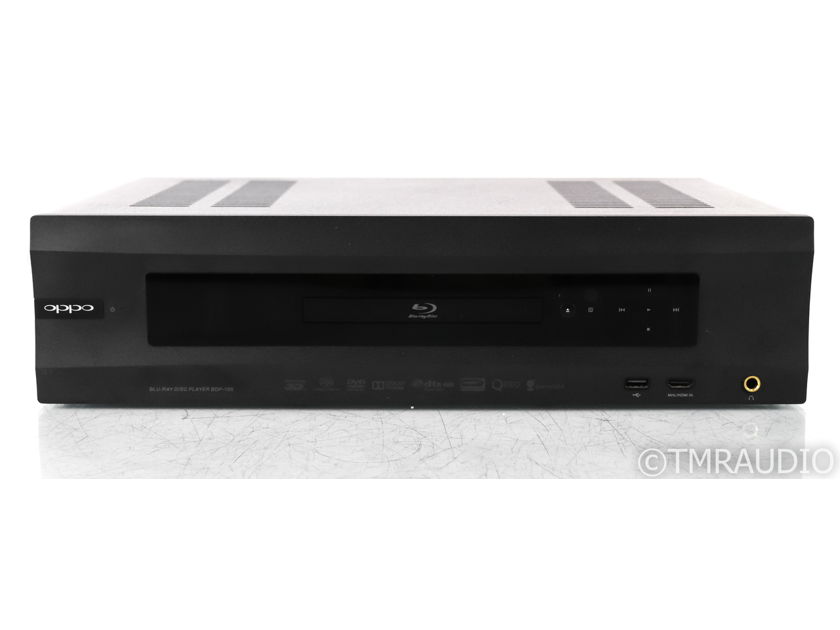 Oppo BDP-105 Universal Blu-Ray / SACD Player; BDP105; DAC; Remote (36129)