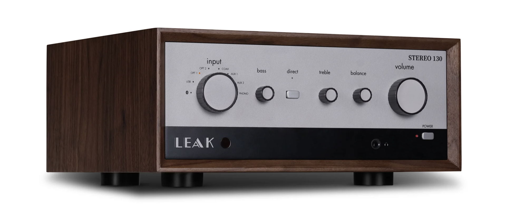 Leak Stereo 130 Integrated Amplifier - Walnut