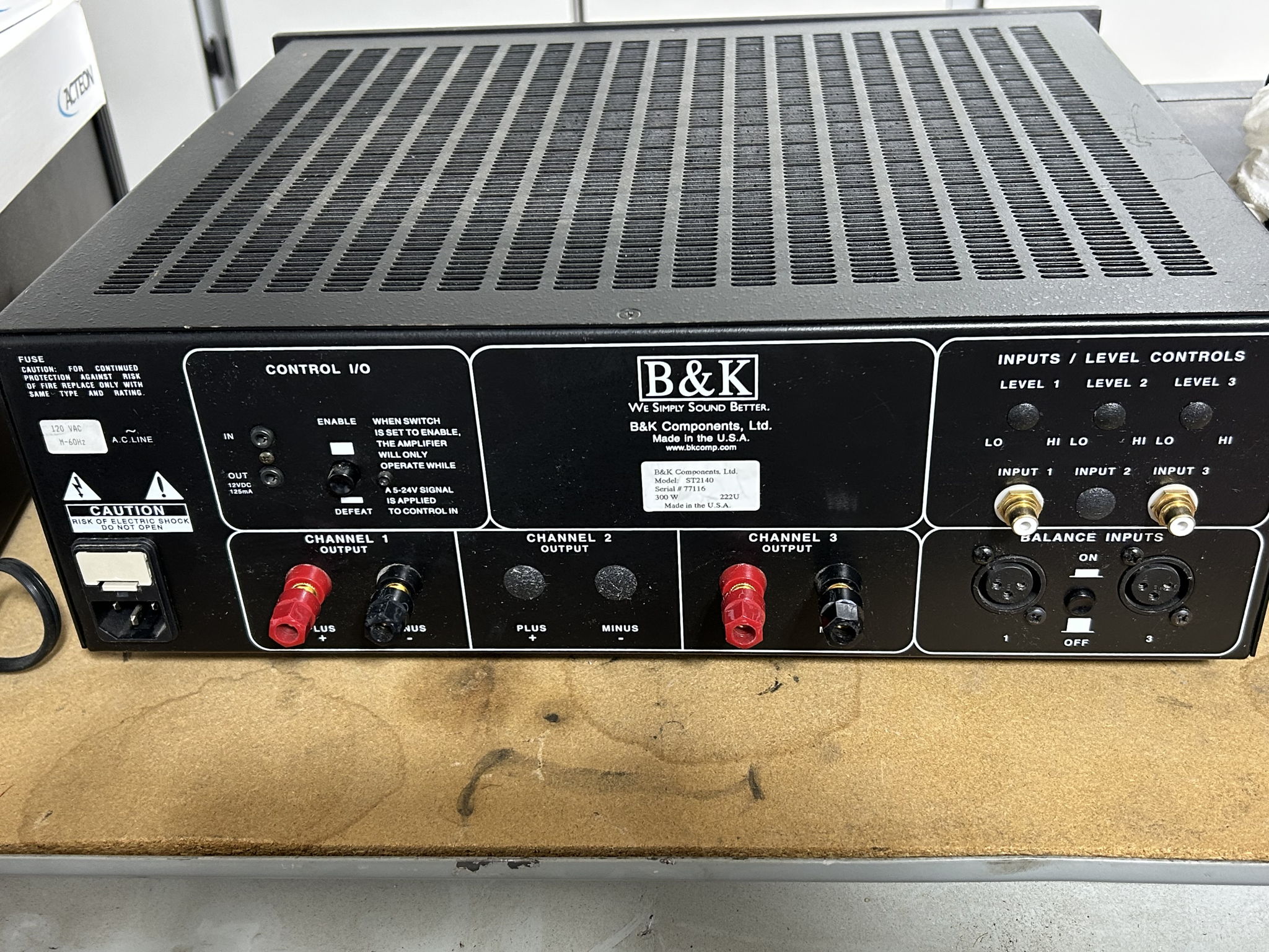 B&K ST2140 For Sale | Audiogon