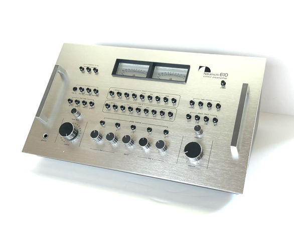 Nakamichi 610 Stereo Control PreAmplifier PRE AMP w/ Ph...