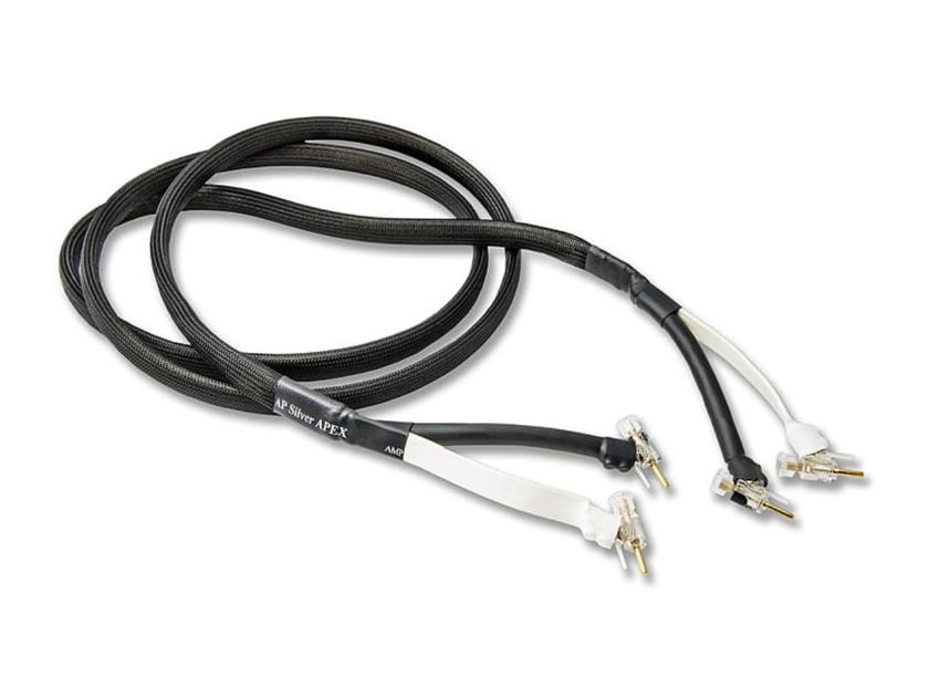 Analysis Plus -- Silver Apex Speaker Cables (4.0M) | A Rare Demo Pair of One of the Best Speaker Cables On the Market!  | Last Chance to Save 40% with Free Next-Day Shipping