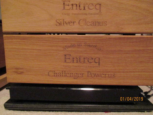 Entreq Powerus Challenger 3v With Silver Cleanus unit
