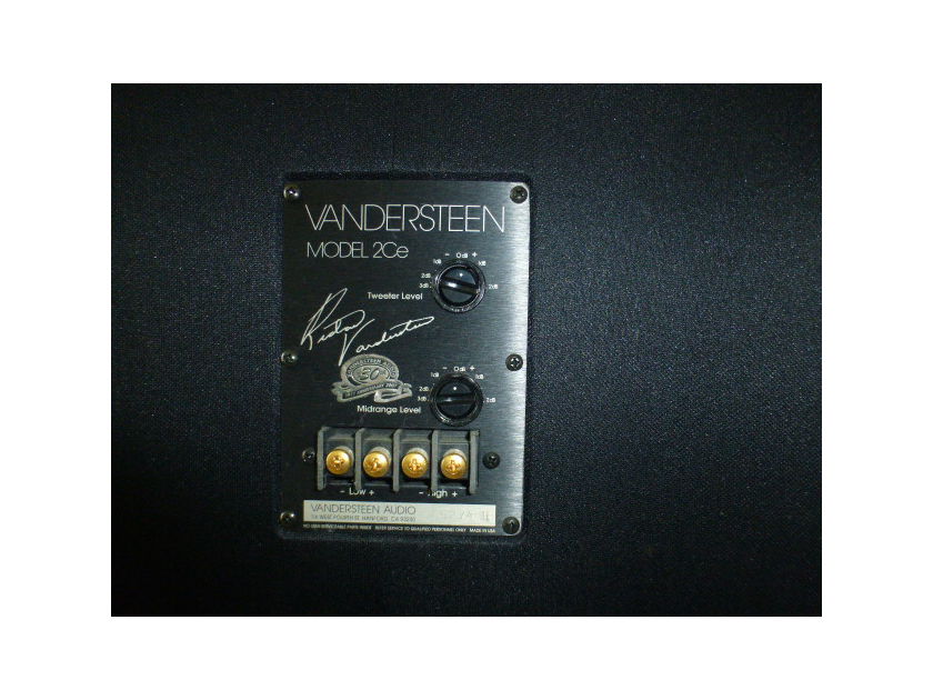 Vandersteen 30th Anniversary, Model 2Ce Signature II Speakers