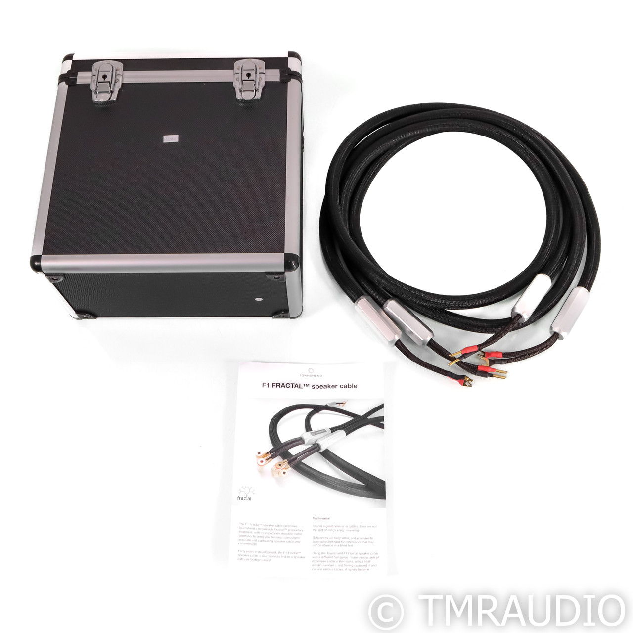 Townshend Audio F1 Fractal Speaker Cables; 2m Pair (65688) 7