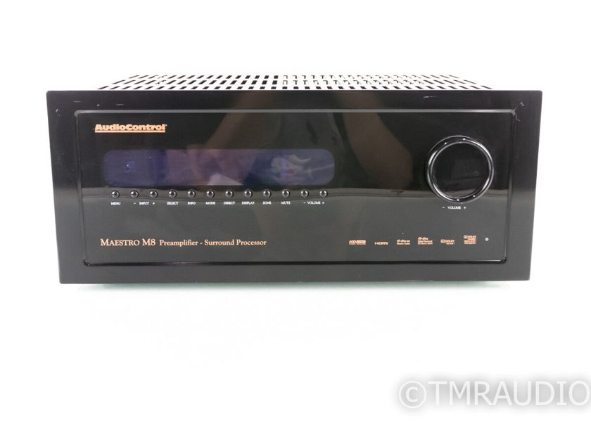 AudioControl Maestro M8 7.1 Channel Home Theater Processor; M-8; Remote (20758)