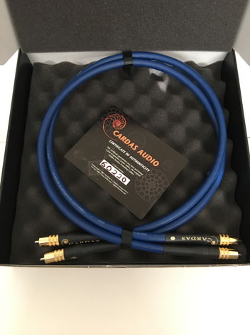 Cardas Audio Clear 1-M Pair RCA Interconnect with Certi...