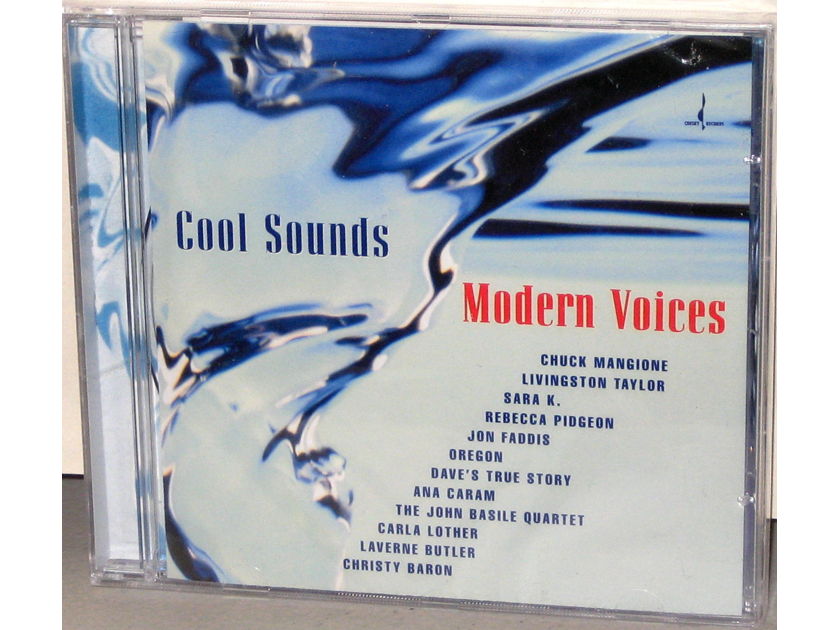 CHESKY CD JD-187 Cool Sounds Modern Voices - Sampler - USA 1999