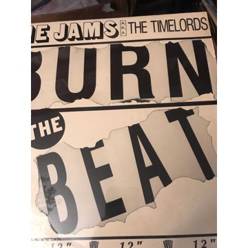 THE JAMS AKA THE TIMELORDS BURN THE BEAT THE JAMS AKA T...