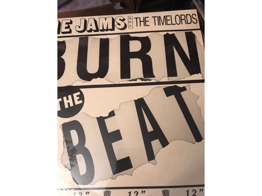 THE JAMS AKA THE TIMELORDS BURN THE BEAT THE JAMS AKA THE TIMELORDS BURN THE BEAT
