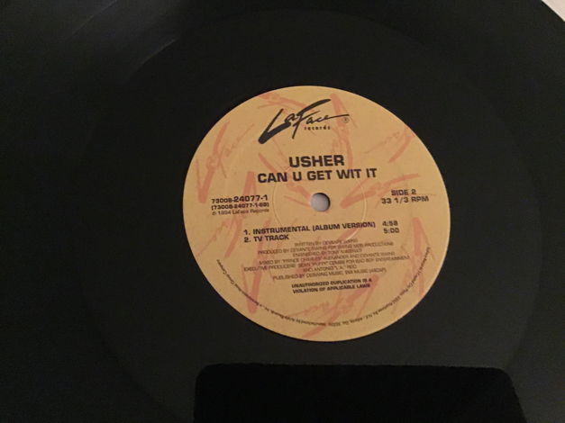 Usher - Can U Get Wit it Laface Records 12 Inch Vinyl E...