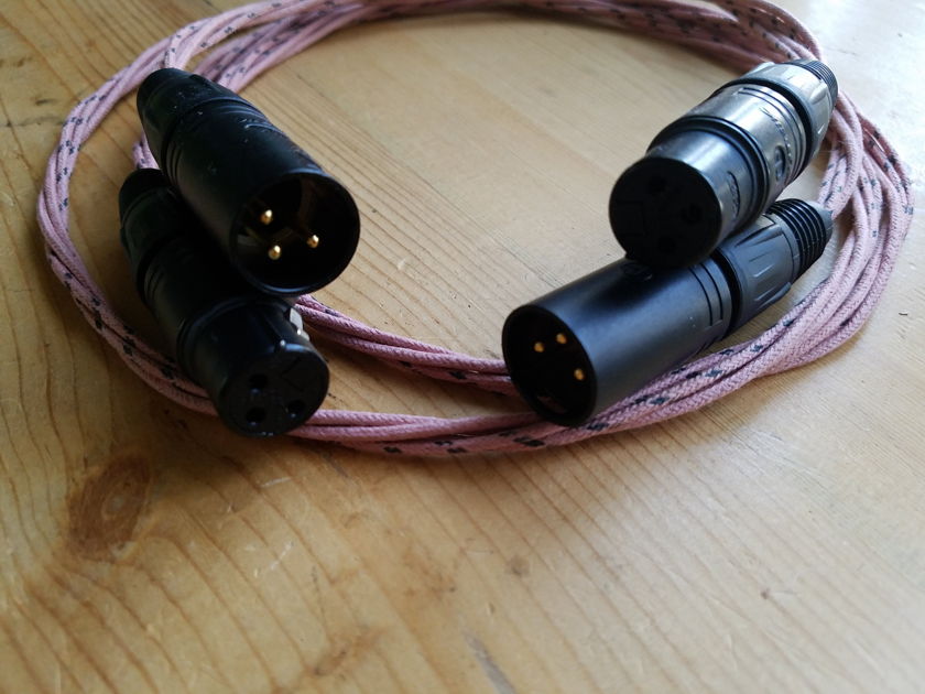 Genuine Western Electric KS.13385L-1 22GA Organic XLR Balanced Cables Excellent Synergy With Tube Amplifiers