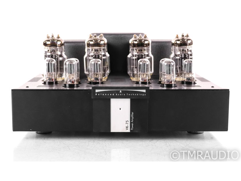 BAT VK-75 Balanced Stereo Tube Power Amplifier; VK75 (Never Used) (40084)