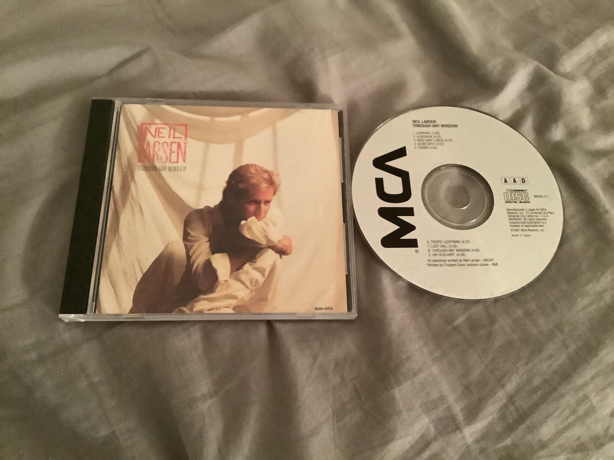 Neil Larsen MCA Records Japan Through Any Window