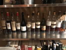 The brandy shelf, Armagnac, Cognac and a few others.