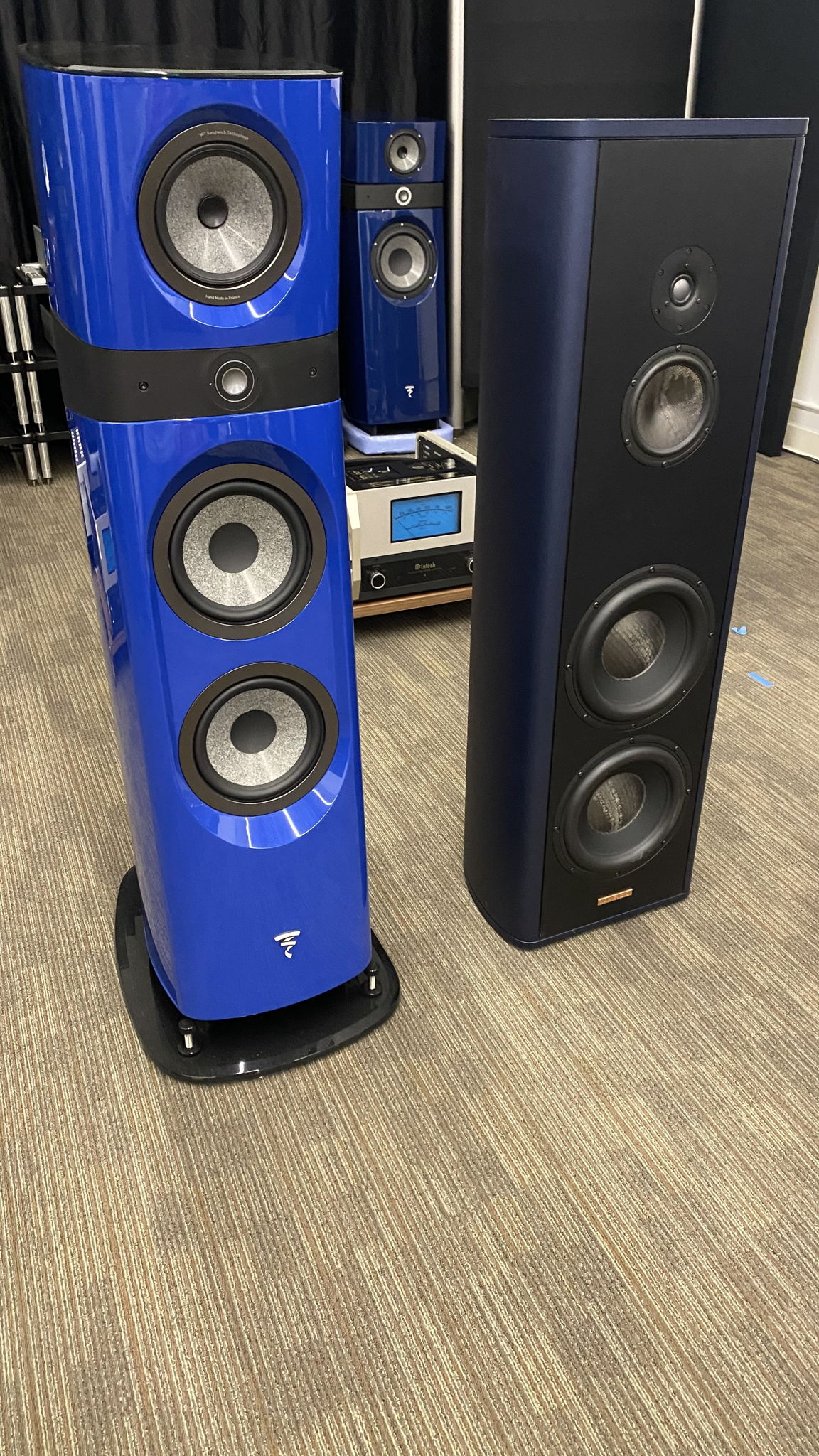 Magico S5 Beryllium M-Cast Blue Speakers with Crates 8